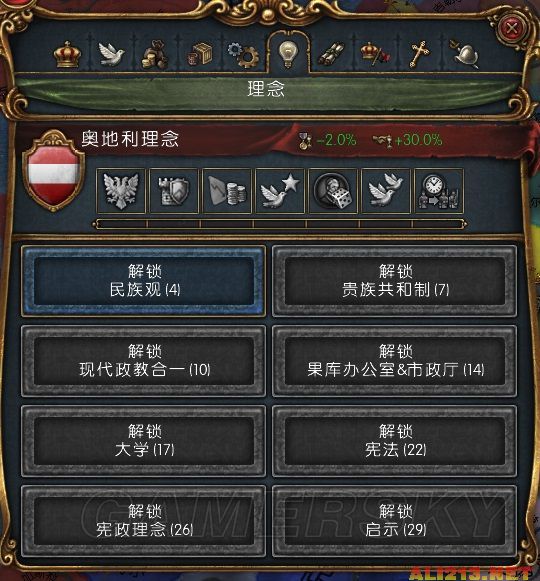 《欧陆风云4》新手图文指南